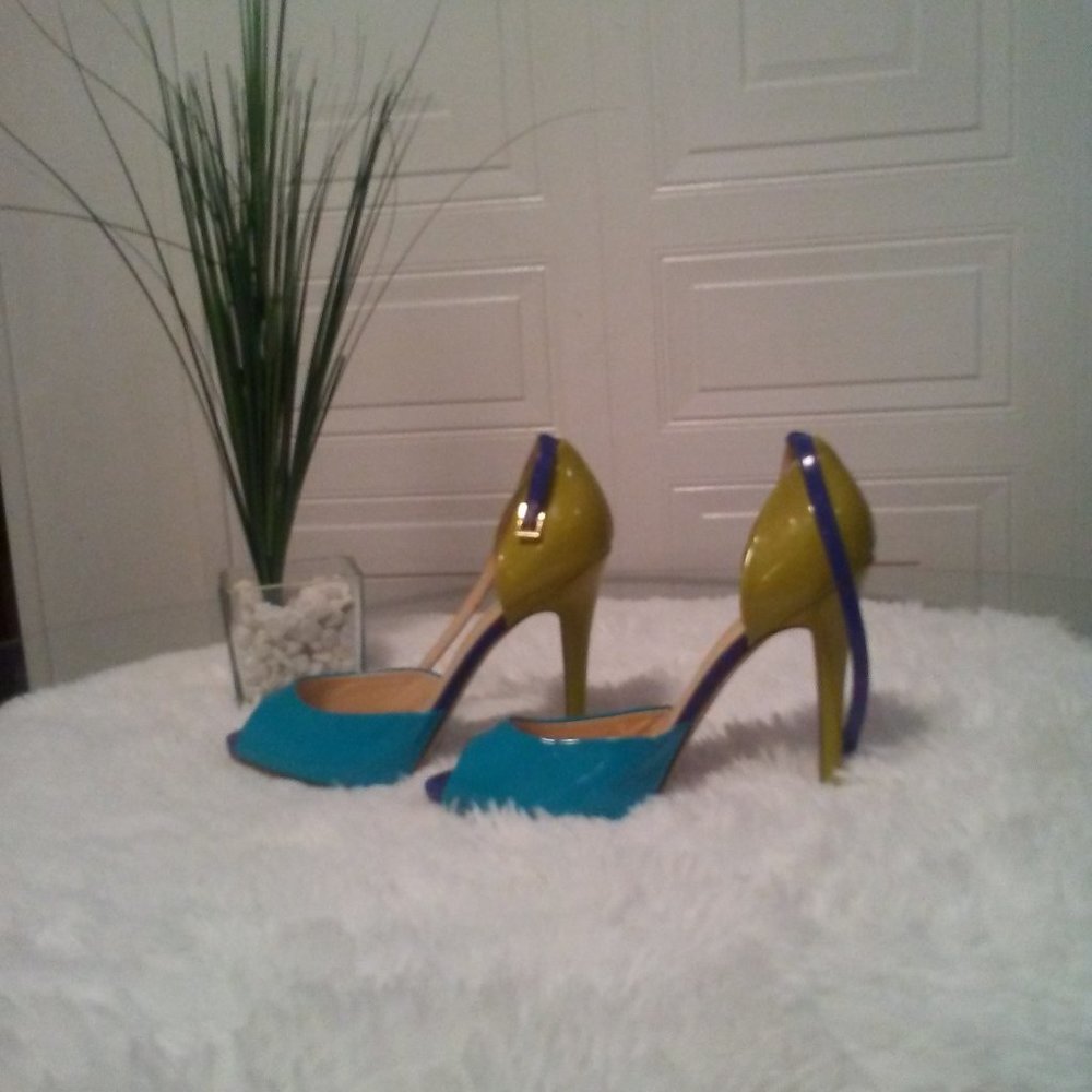 Peek Toe High Heels